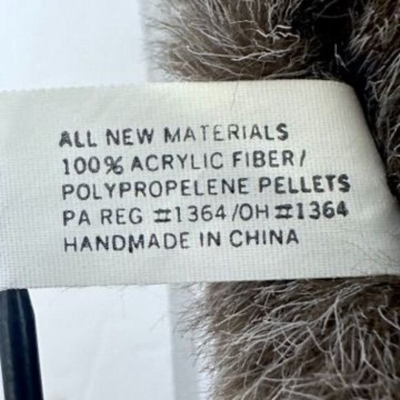 Vtg Boyds Collection Plush Rabbit 1987 #1364 13” Brown Cream Stuffed Toy - Picture 9 of 10